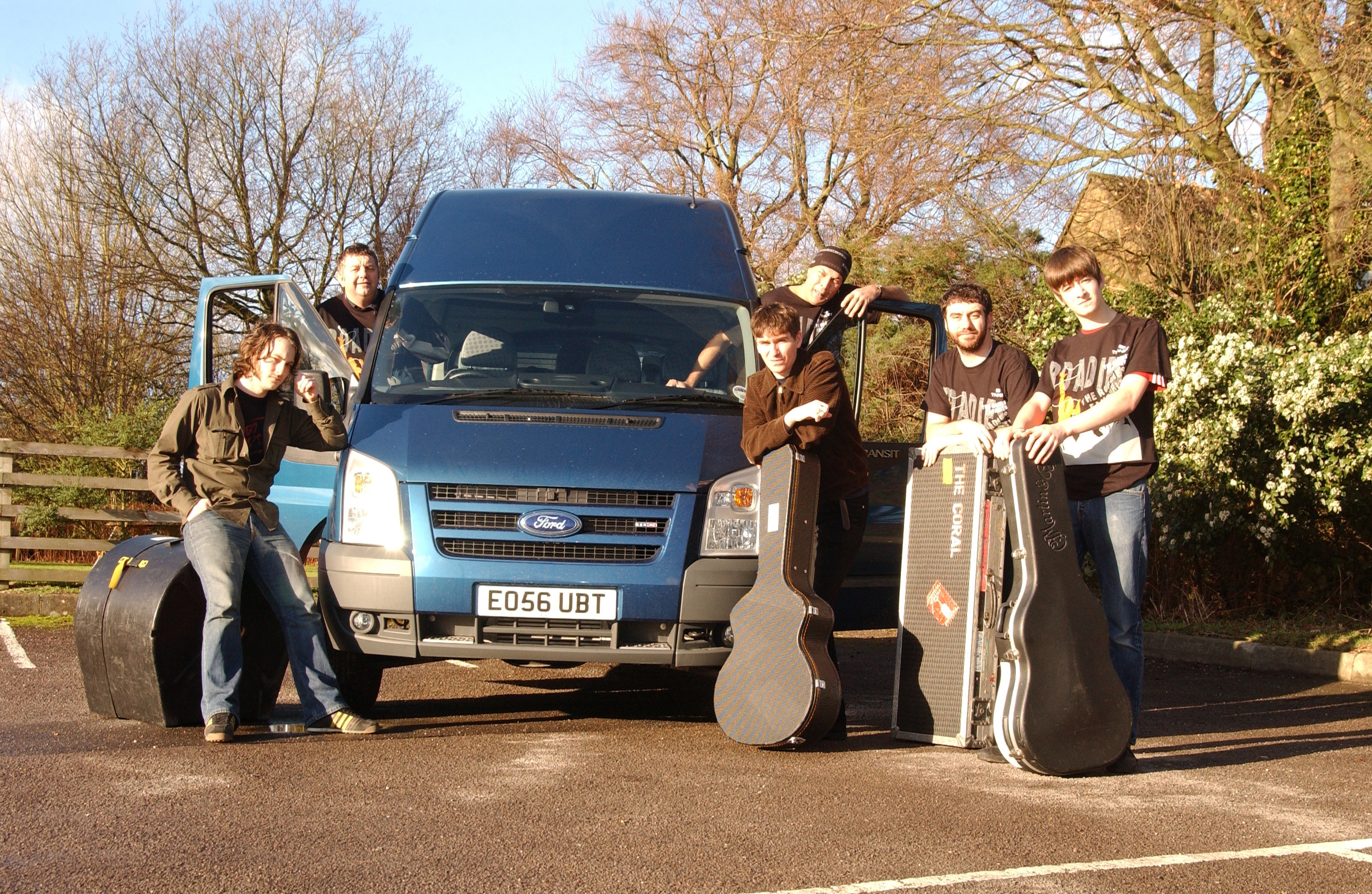 2006  – The Ford Transit confirms the icon's rightful position as roadies' favourite by being chosen by rock band The Coral.